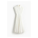 H & M - Košilové šaty's projmutým pasem - bílá