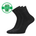 Bambusové ponožky Lonka - Demi, černá Barva: Černá