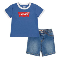 Kojenecká sada Levi's tmavomodrá barva