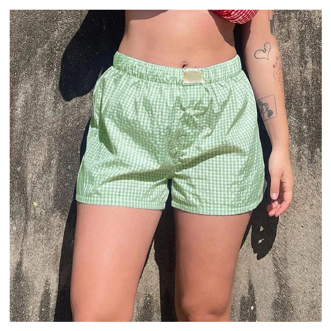 Dámské kostkované šortky