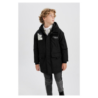 DEFACTO Boy Water Repellent Hooded Coat