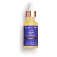 Revolution Skincare Hydratační sérum v oleji na noc Skincare Night Restore Oil (Squalana And Eve
