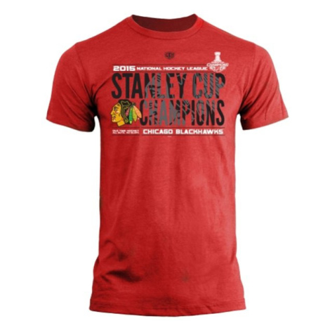 Chicago Blackhawks pánské tričko 2015 Stanley Cup Champions Braun Old Time Hockey
