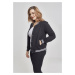 Urban classics Ladies College Sweat Jacket blk/blk