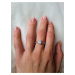 OLIVIE Stříbrný zásnubní prsten COURTNEY 4133