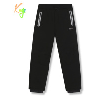 Chlapecké softshellové kalhoty, zateplené KUGO HK5629, celočerná Barva: Černá