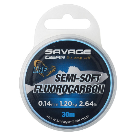 Savage gear fluorocarbon semi soft lrf clear 30 m - 0,19 mm 2,22 kg