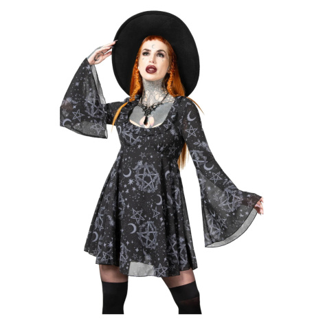 šaty dámské KILLSTAR - Astral Willow - Black