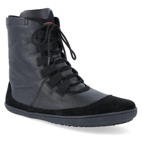 Barefoot kotníková obuv Sole Runner - Transition Vario 3 Leder Black černá