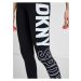 Černé dámské sportovní legíny DKNY