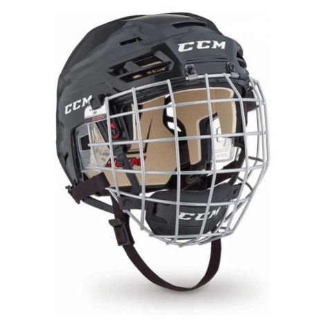 CCM TACKS 110 COMBO SR Hokejová helma, černá, velikost