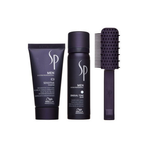 Wella Professionals SP Men Gradual Tone Black sada pro navrácení přirozené barvy vlasů