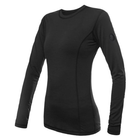Dámské funkční tričko s dlouhým rukávem Sensor Merino Air Černá