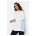 Trendyol Weave Ecru, Joint Knitted Tunic