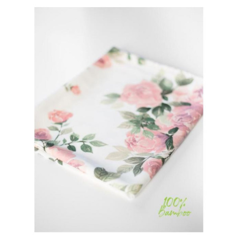 Letní bambusová deka pro miminka - magické květiny (polštář grátis)