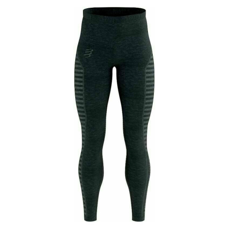 Compressport Winter Run Legging Black Běžecké kalhoty / legíny