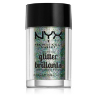 NYX Professional Makeup Face & Body Glitter Brillants třpytky na obličej i tělo odstín 06 Crysta