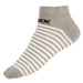Litex Designové nízké ponožky 9A022 Bílá