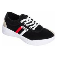 Kawasaki Leap Retro Canvas Shoe K212325 1001 Black Černá