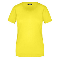 James&Nicholson Dámské triko JN901 Yellow