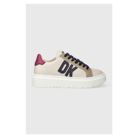 Sneakers boty Dkny Marian béžová barva, K2305134