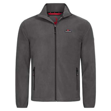 HÖHENHORN Pánská flísová mikina HOHENHORN Badus Barva: Šedá Höhenhorn