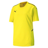 Puma TEAMCUP JERSEY TEE Pánské fotbalové triko, žlutá, velikost