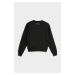 Mikina karl lagerfeld logo sweatshirt černá