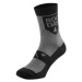 ROCDAY Cyklistické ponožky klasické - TIMBER - černá/šedá