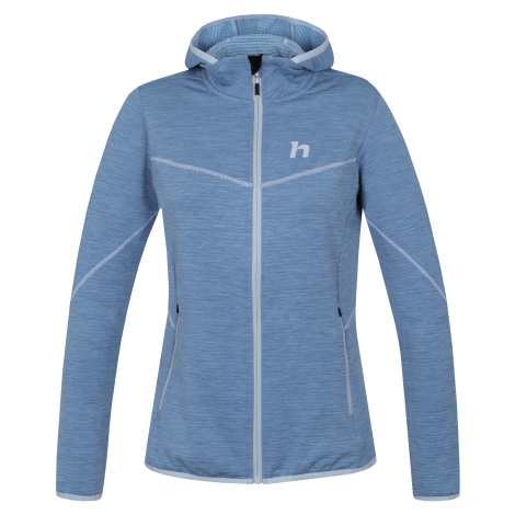 Dámská mikina s kapucí Hannah DAGNYS HOODY alaskan blue mel