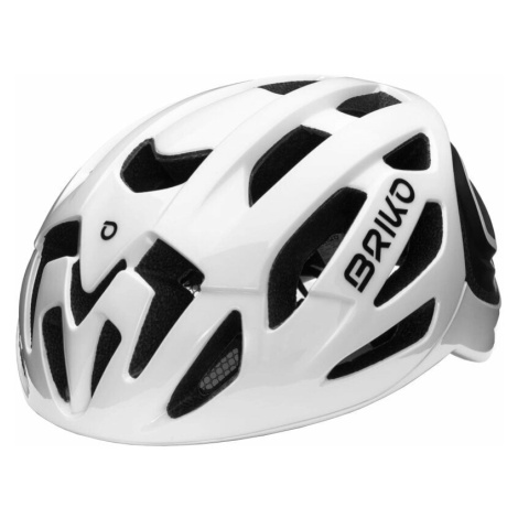 Briko Blaze Shiny White Cyklistická helma