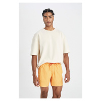 DEFACTO Washable Mesh Lined Short Swim Shorts