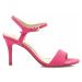 Růžové sandály na jehlovém podpatku Maria Mare