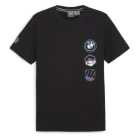Puma BMW MOTORSPORT GARAGE CREWGRAPHIC TEE Pánské triko, černá, velikost