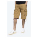 Bavlněné šortky Alpha Industries Jet Short hnědá barva, 191200.13-brown