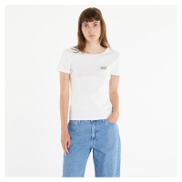 Tričko GAP V-SS Rib Tee V2 Global White