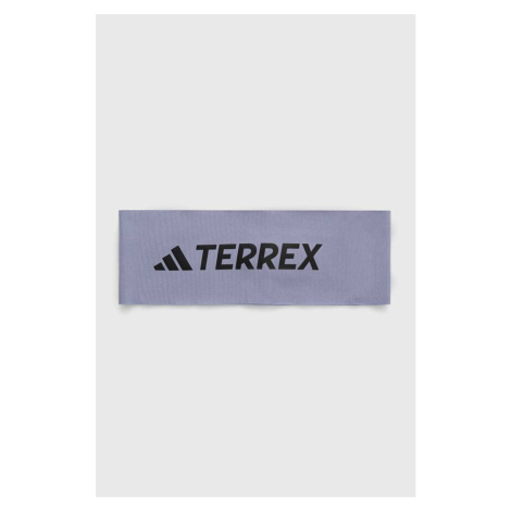 Čelenka adidas TERREX fialová barva