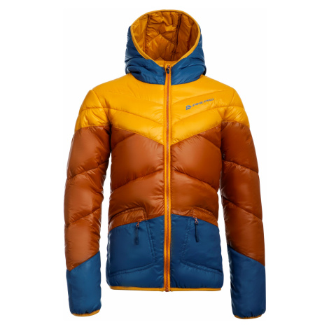 Dětská zimní bunda Alpine Pro SOPHIO 2 - modro-oranžová