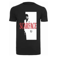 Pánské tričko krátký rukáv // Merchcode Scarface Logo Tee black