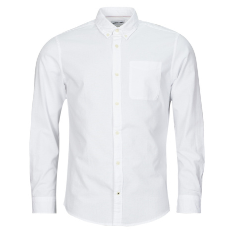 Jack & Jones JJEOXFORD SHIRT LS Bílá