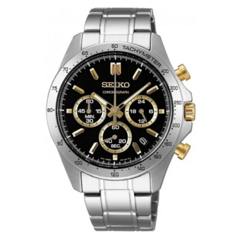 Pánské hodinky SEIKO CHRONOGRAPH CASUAL QUARTZ SBTR009 + BOX