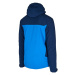 BLIZZARD-Mens Ski Jacket Stelvio, bright blue/dark blue/red Modrá