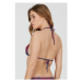 Dámský vršek plavek Cruz Monica W Triangle Printed Bikini Top