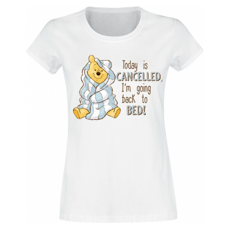Winnie The Pooh Back To Bed Dámské tričko bílá