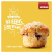 Směs pro přípravu muffinů Nutrend Protein Muffins 520g vanilka s malinami