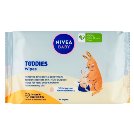 NIVEA - Baby Ubrousky Toddies Pleny a přebalování 1 pieces unisex