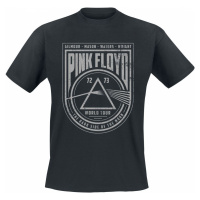 Pink Floyd World Tour Tričko černá
