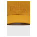 Kšiltovka Jack Wolfskin žlutá barva, s aplikací, 1900675