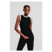 Svetr karl lagerfeld knit tank top black