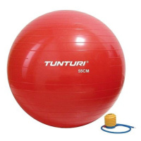 Tunturi Gymnastický míč, 55 cm, červený
